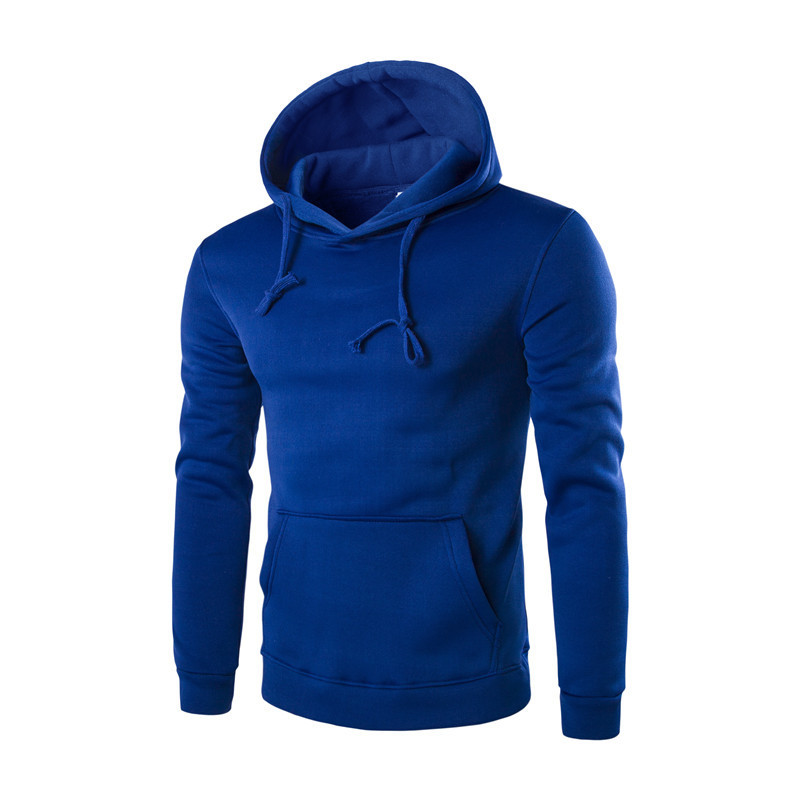 Herrenbekleidung einfarbiges Sweatshirt Herren Kapuzenpullover Frühling und Herbst lässig Langarmpullover Sweatshirtjacke WY14_voghion.com