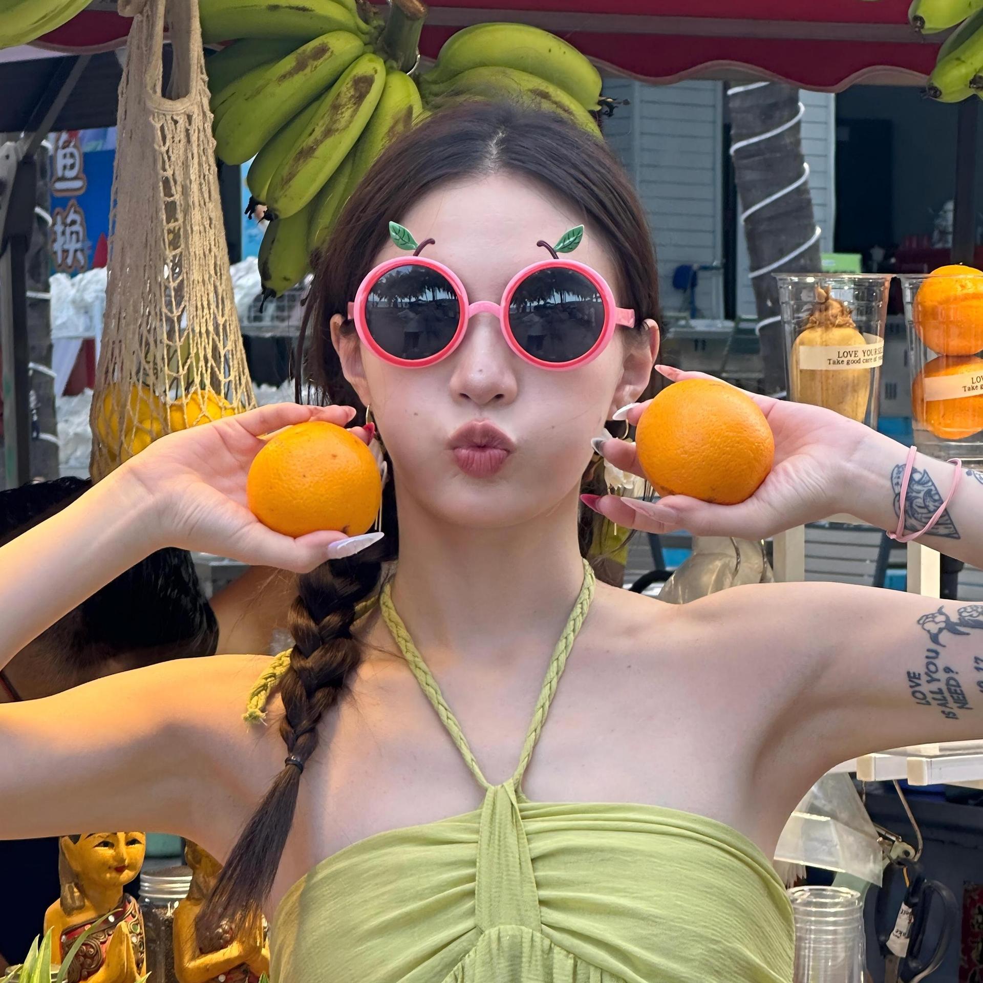 Gafas de Fiesta con Temática Hawaiana, ABS, Divertido, Decorativo, para Fiestas en la Playa y Festivales de Música