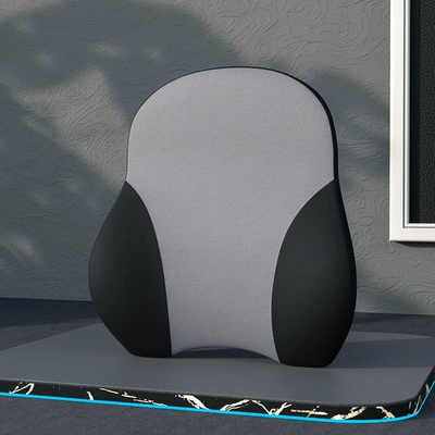 Headrest | Pillow, Factory Direct Sale - p078-black-and-gray-waistrest
