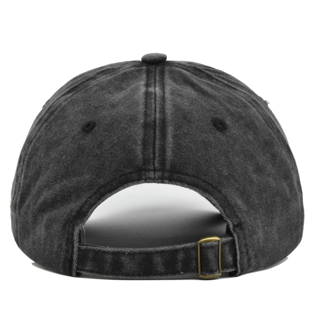 Cappello da baseball Los Angeles con visiera parasole, ricamato in 3D con lingua d'anatra e lavato, con vecchie grondaie curve_voghion.com