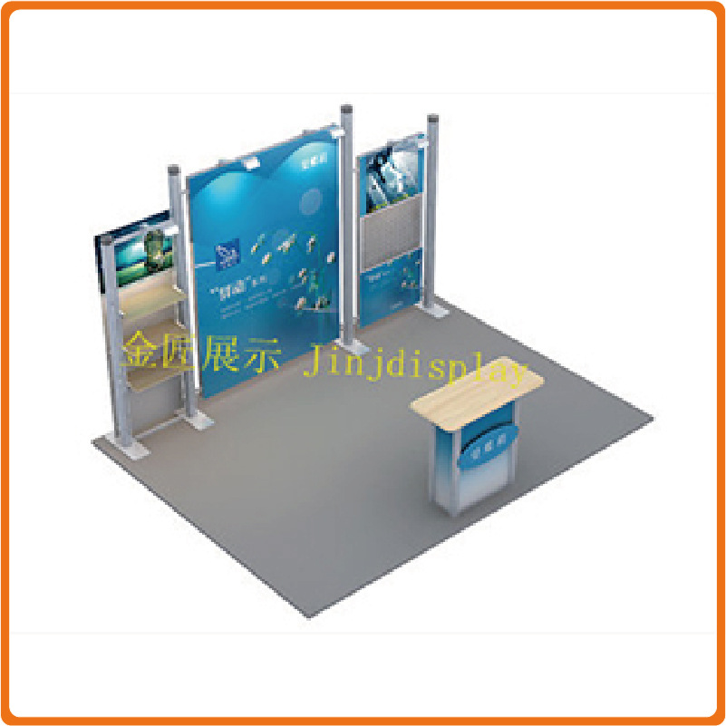 厂家便携式展架 高档便携组合式展位 空地 标滩专用中小展位