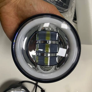 Harley üçün 4.5 düym LED köməkçi duman faraları, Wrangler modifikasiya edilmiş fənərlər