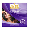 Sixth sensory condom Ultra -thin smooth, super slippery granular ice, hot convex threading hyaluronic acid condoms sex products