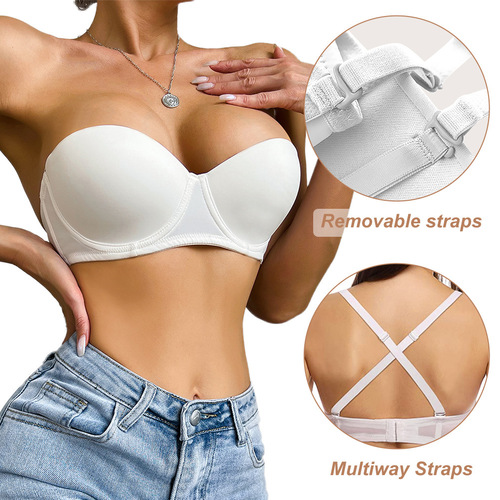 Weisi Miss Thin Bra Women's Soft Wire Small Breast Gathering Underwear Glossy Glossy Bra