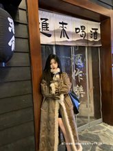 皮毛一体羊羔毛外套女2025新款冬季加厚长款年轻皮草毛绒大衣