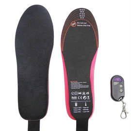 冬季跨境发热鞋垫 USB充电智能遥控加热鞋垫可裁剪男女通用暖脚宝