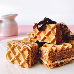 Huangji Magma Chocolate Cheese Filled Crispy Cookies Bulk 9 Pounds Famous Internet Leisure Snack