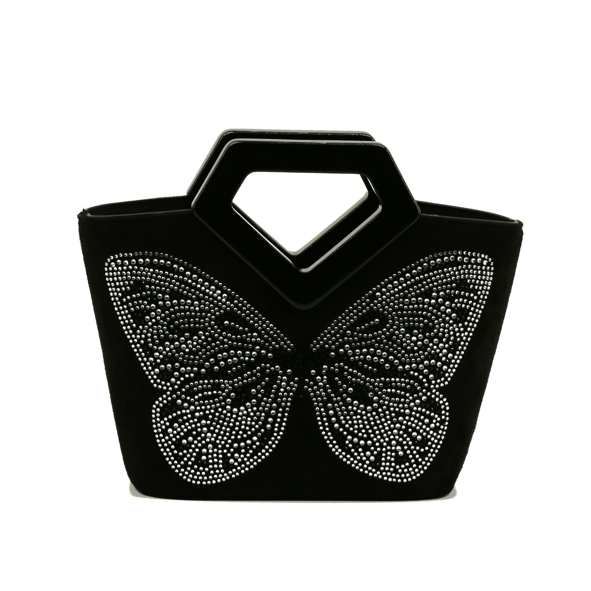 Women's Pu Leather Butterfly Elegant Bucket Open Handbag display picture 2