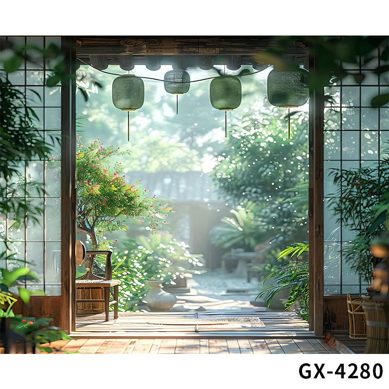 Paño de fondo de transmisión en vivo Nuevo estilo chino sala de transmisión en vivo pared de fondo diseño de escena tridimensional 3d accesorios de fotografía sentido avanzado