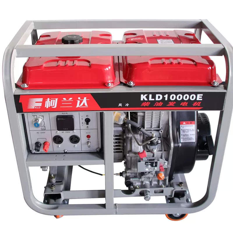 重庆制造柯兰达5-8KW柴油发电机单相 三相220V/380V家用施工应急