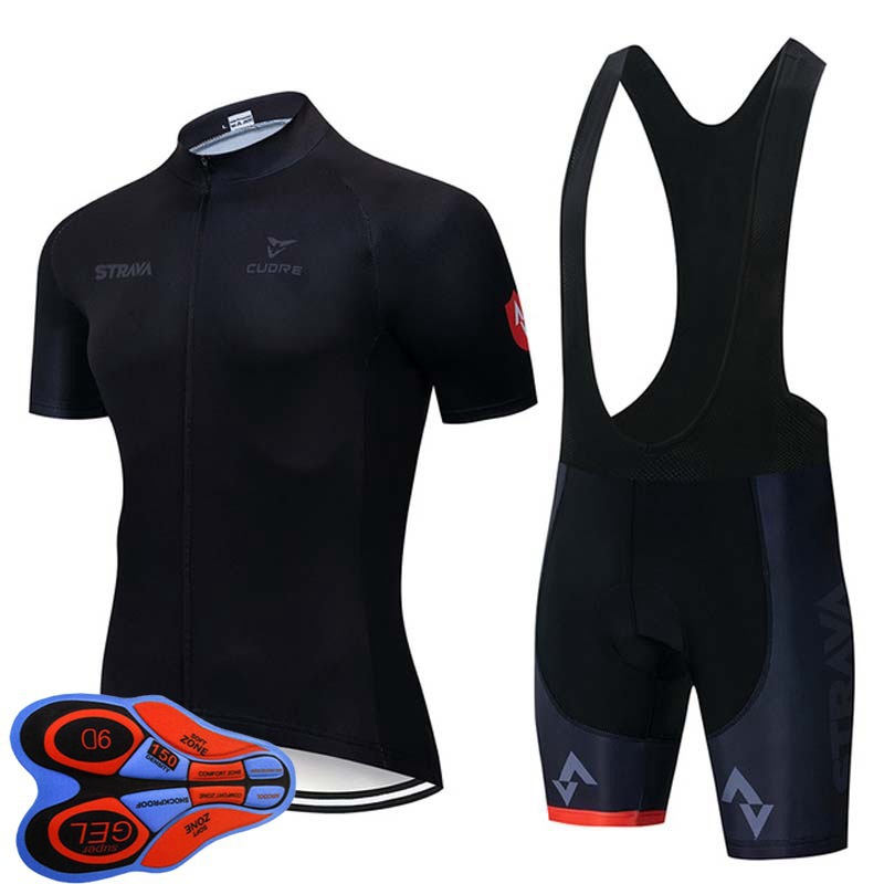 Cross-Border Stra Cycling Clothing Short-Sleeved Suit Suspenders Cycling Pants Cycling Team Version Cycling Shirt Factory Wholesale