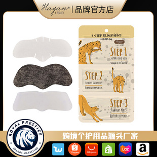Hayan Pig Nasal Patch Blackhead Removal Trilogy Moisturizing and Pores Cleaning Meticulous Skin Care Kit Blackhead Removal Nasal Mask Patch