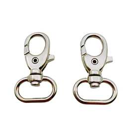 供应锌合金饰品扣 手链扣 箱包扣 钥匙扣 旋转挂扣 弹簧扣 挂勾扣