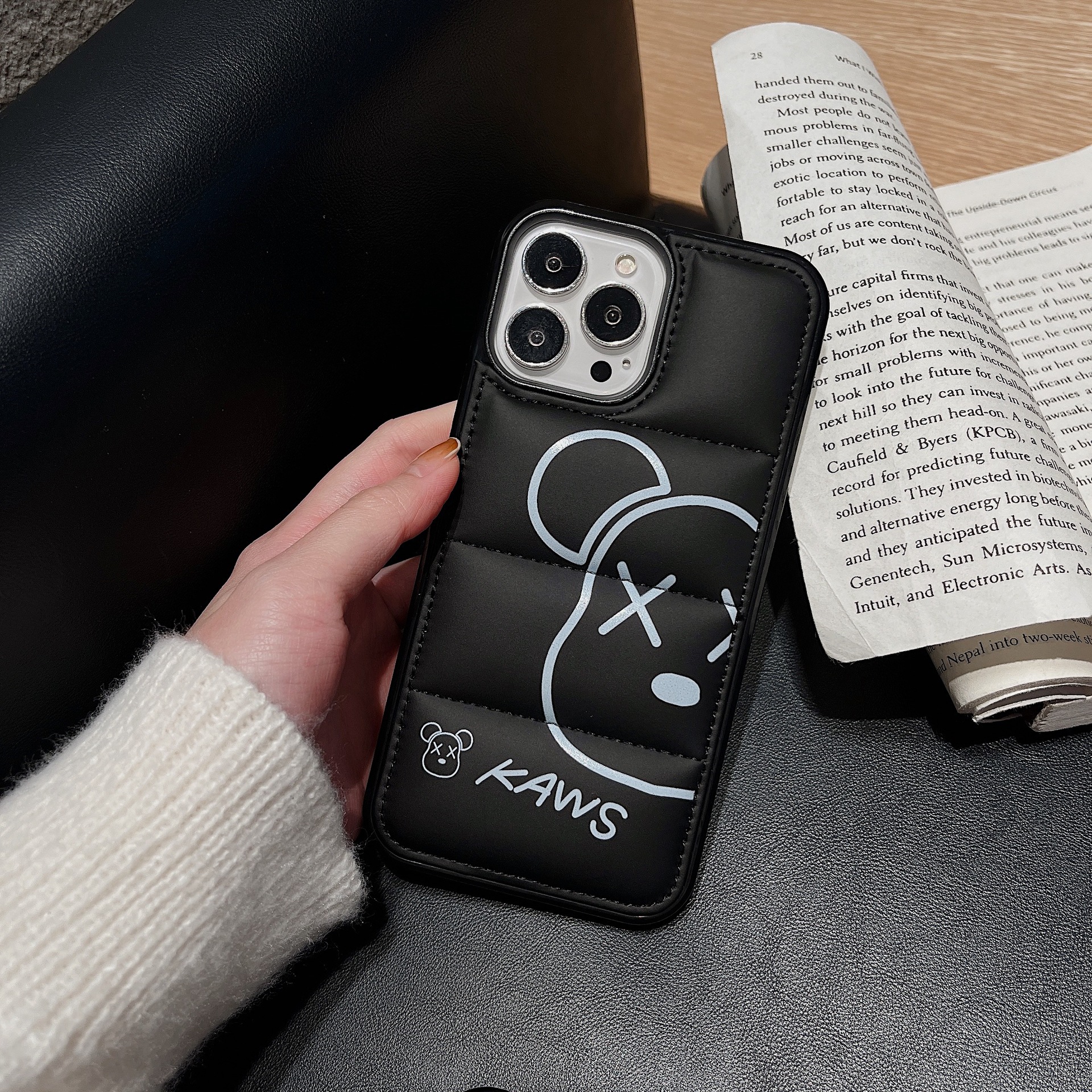 North Face Puffer iPhone Case