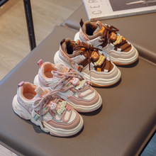 兒童運動鞋2022冬季新款韓版可愛糖果裝飾小白鞋中幫男童鞋子板鞋
