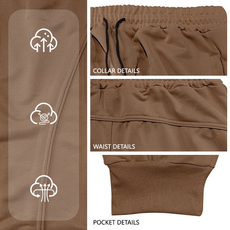 Fábrica transfronteriza de Europa y América Amazon TEMU al por mayor nuevos pantalones deportivos casuales de moda masculina