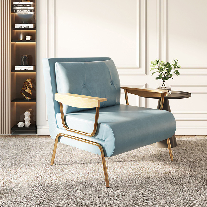 折りたたみソファベッド兼用シングルソファ、小規模住宅、オフィス、昼休み、介護、リビングルーム、書斎、和風ダブルソファチェア