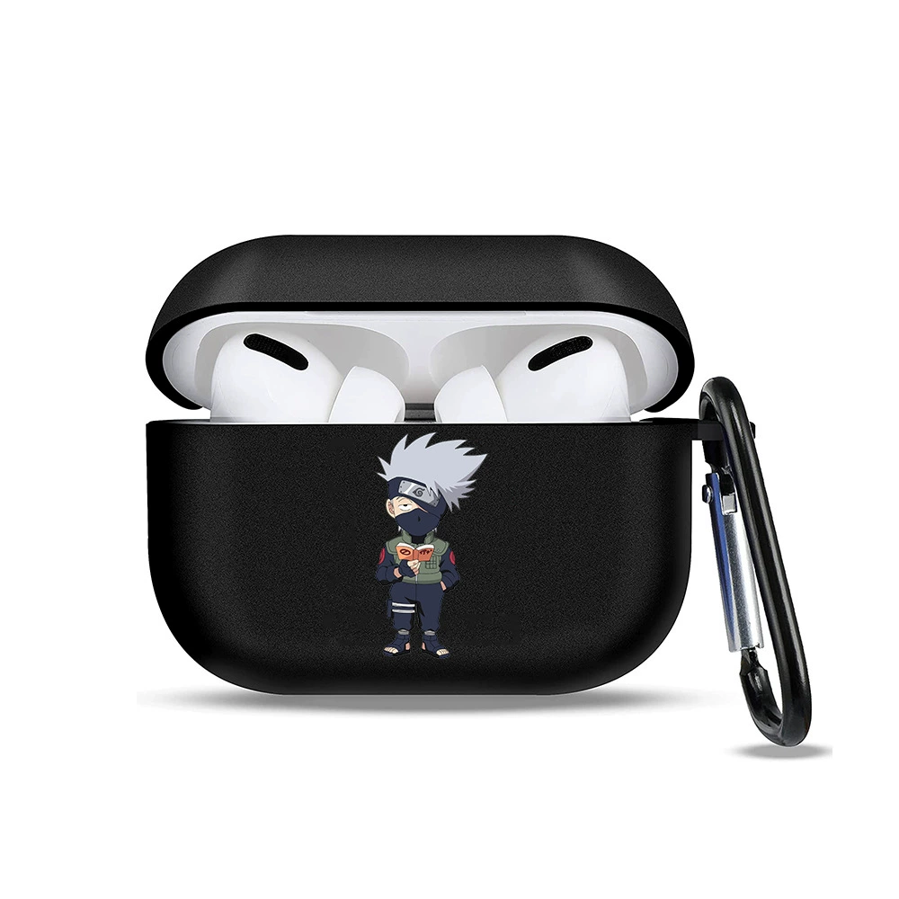 Наруто AirPods1/2 защитный чехол AirPods 3 поколения Bluetooth гарнитура Учига Вижи Писатель Писательское колесо глаз Мужчины