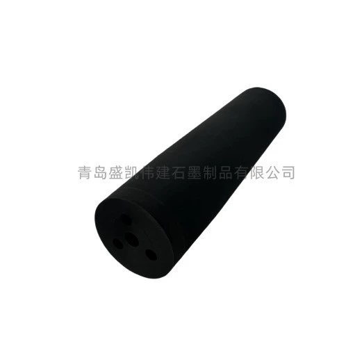 Производитель изготовил на заказ высокочистую, высокотемпературную графитовую форму с тремя отверстиями, пористую графитовую форму.