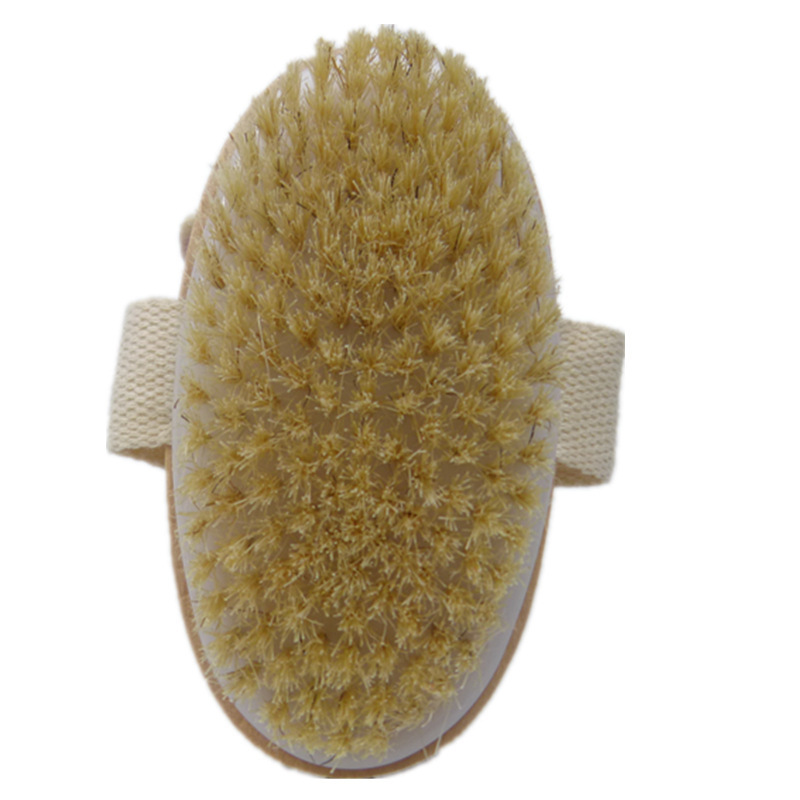 Cepillo de baño de madera cepillo de cerdas pelo suave cepillo de baño mango largo cepillo de baño masaje cepillo de baño fábrica al por mayor