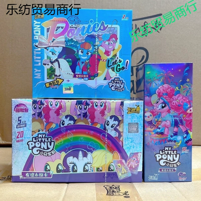 Карточная игра, пони, радужные настоящие карты