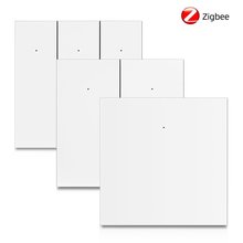跨境电商涂鸦智能ZIGBEE智能开关远程语音遥控开关磁保持无需电容