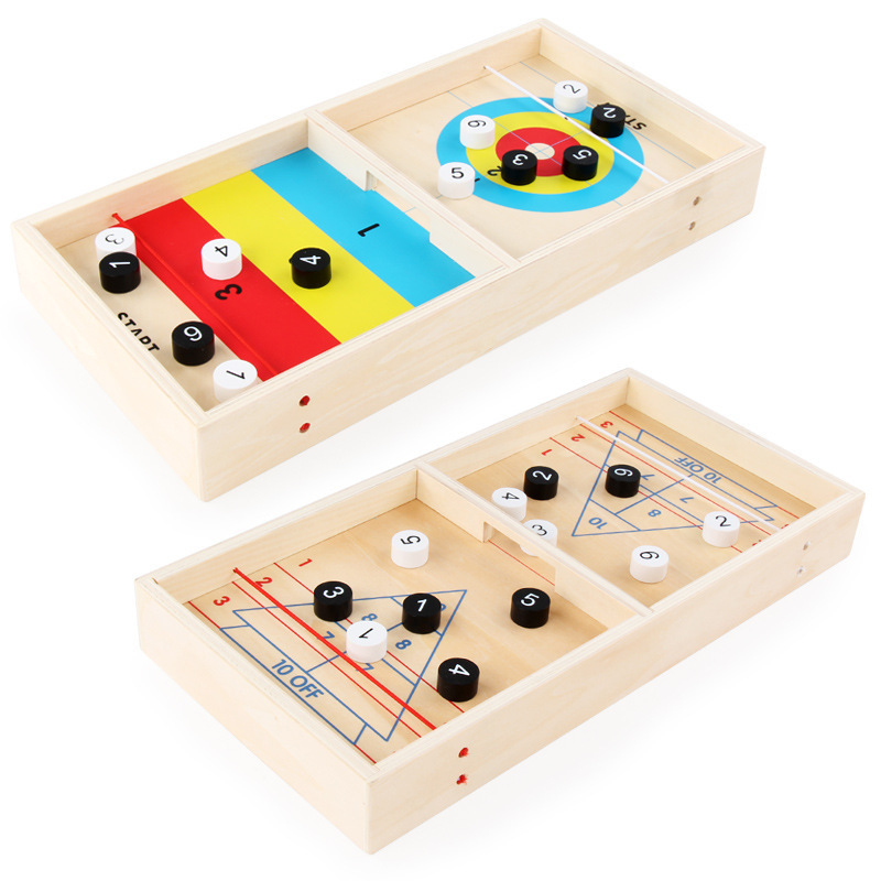 2-in-1 bounce curling chess