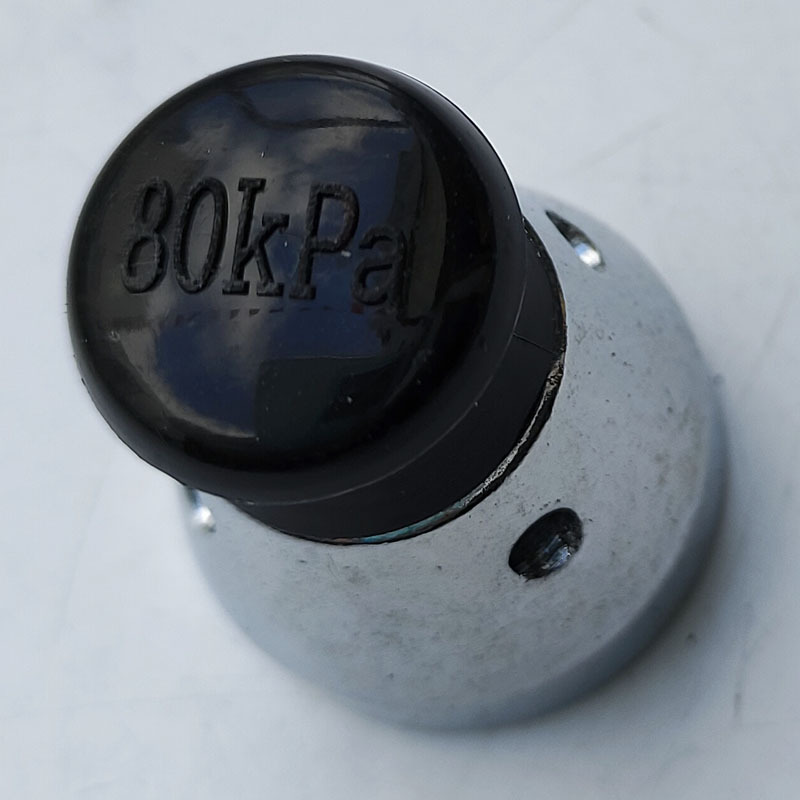 80kPa Black Top Aluminum High pressure cooker top cap head hat…