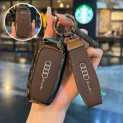 Static Rod/Key Bag: New A3L Car Q3Q5 Bag Q2 - type-d-brown-rope-buckle-hanging-buckle