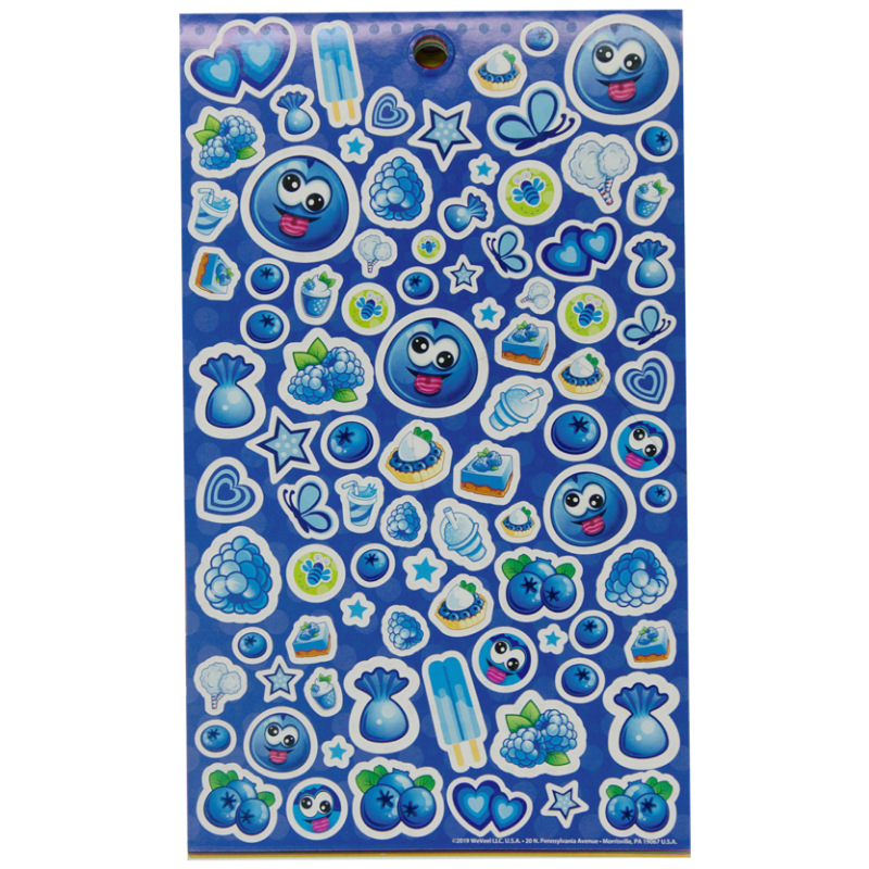 刮刮香香味贴纸书 儿童奖励香味贴纸本 卡通DIY贴纸套装不干胶册