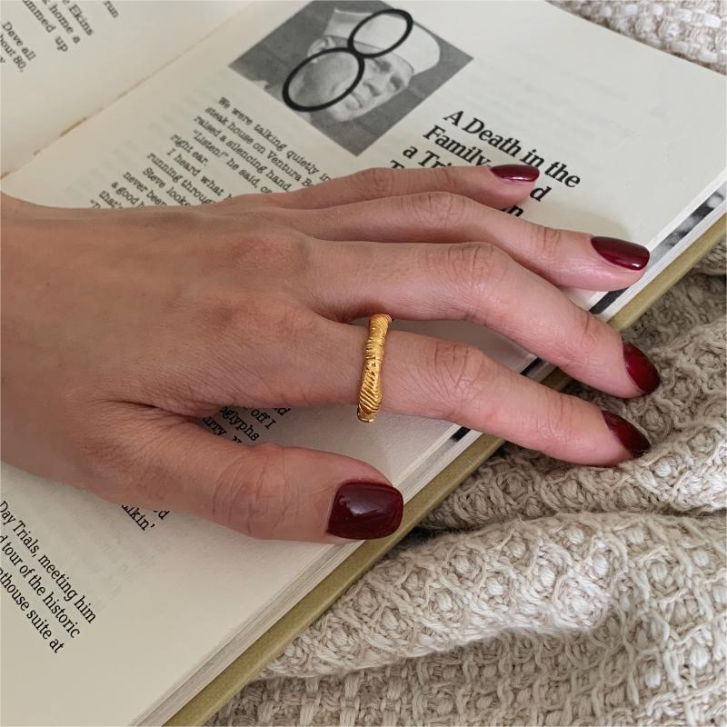 6g Weight Open Rings Classification Adjustable Ring Size 1 Piece Quantity Daily, Party Occasion 925 Sterling Silver Material Solid Color Pattern Women's Gender Simple Style Style 925 Sterling Silver Solid Color Open Rings 无