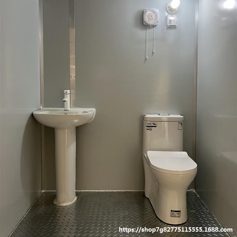 马桶一体卫生间浴室体式农村洗澡房卫生移动卫生间澡房厕所厂家简