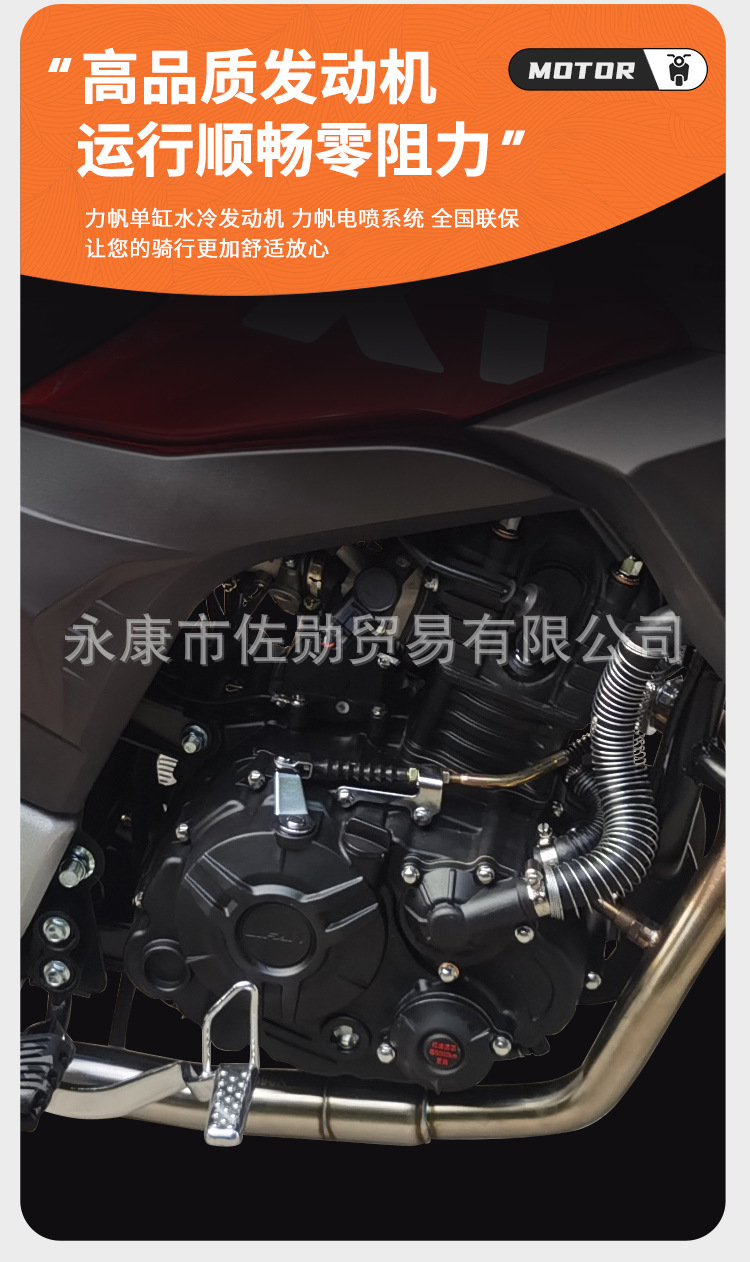 Long-distance touring rally motorcycle, Euro 4 electric fuel injection, can be registered, whole vehicle wholesale, direct sales from manufacturer, foreign trade