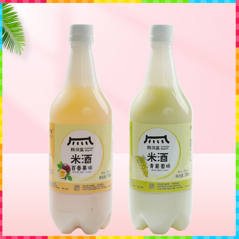 패션프루트맛+청포도맛-1병-750ml