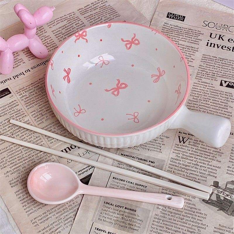 달빛백활 [손잡이그릇+숟가락+젓가락] 3종팩