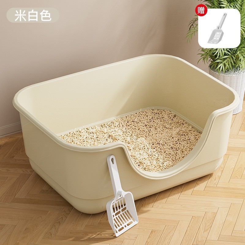 米白色40*30*17 / 猫砂盆