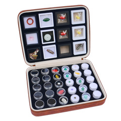 60 Yuan Fang Jewelry Accessories Raw Stone Box Display Case, Ring Setting Box, Storage Box, Gemstone Box, Loose Diamond Box, and Wenwan Prop
