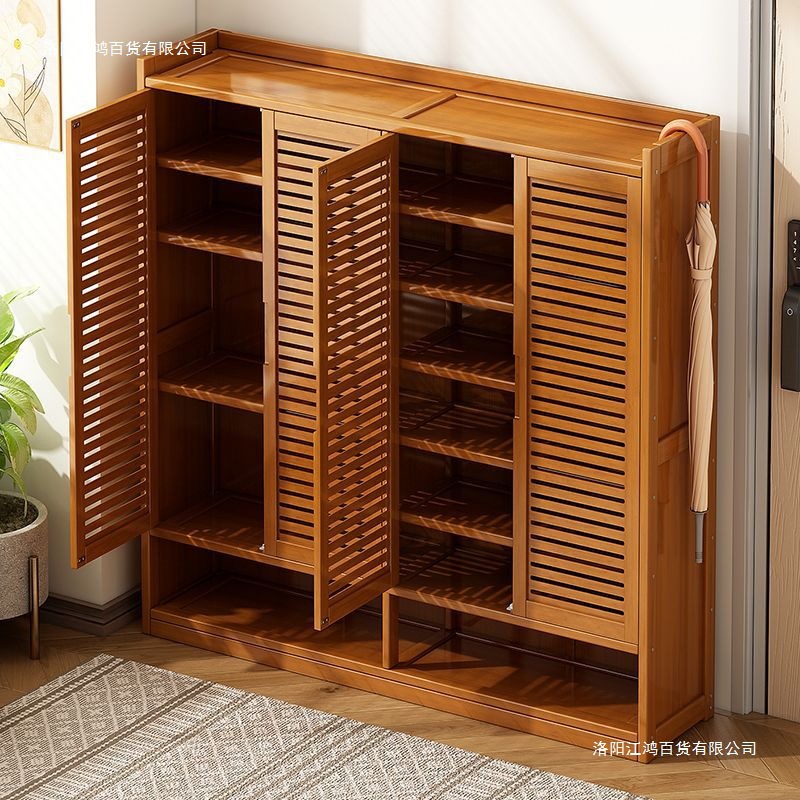 Shoe Rack Multi-Layer Home Entrance Outdoor Simple Indoor Dustproof Rental House New 2025 Shoe Cabinet