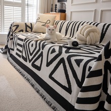 民族风高级新款全盖沙发盖布雪尼尔四季通用沙发巾沙发套罩沙发毯