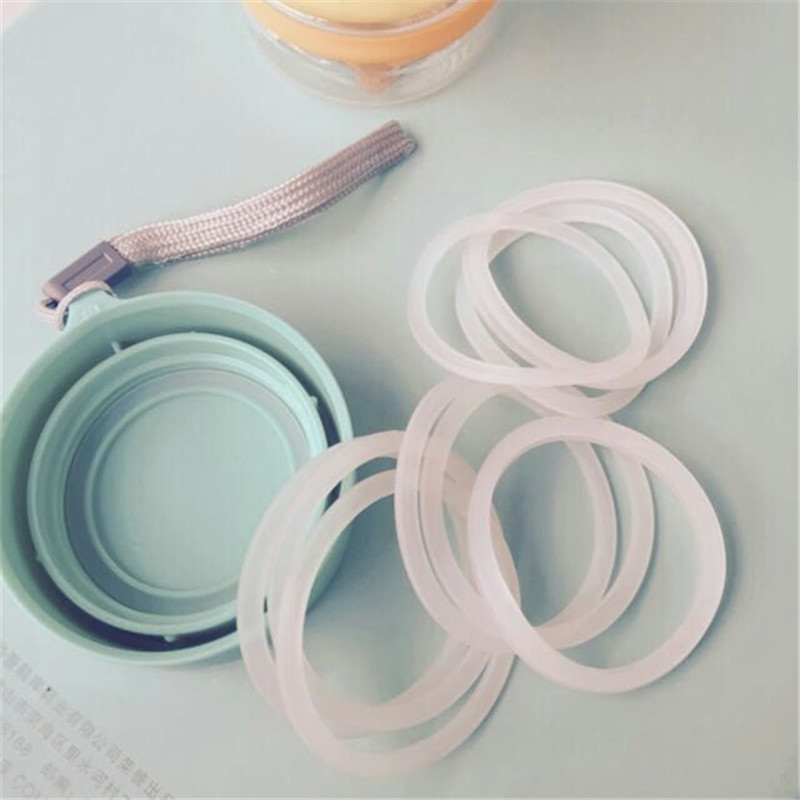 DU2P vacuum cup glass cup lid silicone ring plastic stainless steel water Cup space Cup seal ring leather pad leak-proof