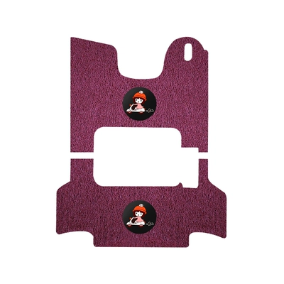 Applicable to Emma Electric vehicle foot mat - emma-xinghan-ca200-three-wheel-burgundy-foot-pad-small-motorcycle-free-velcro