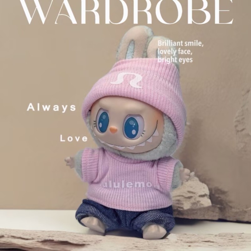ドロップシッピング ドロップシッピング 衣類のみ】ペンダント LABUBU 人形 ベビー服 第1世代・第2世代 ブラインドボックス ラブブ|undefined