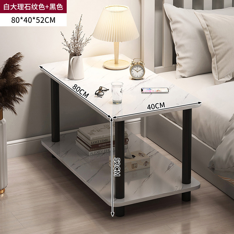 Mesa de cabecera simple sala de estar sofá mesa de té dormitorio mesa de cabecera simple alquiler mesa de comedor doméstica