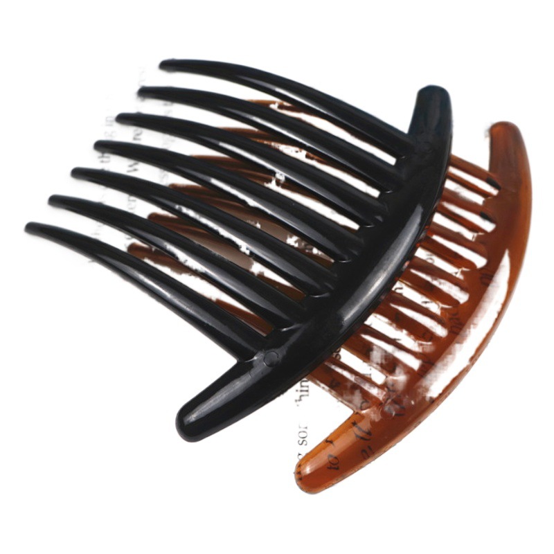 7-Tooth Hair Comb, Broken Hair Fork Comb, Bangs Comb Accessories, Antique Hair Accessories, Handmade DIY Hair Twisting Tools, Plastic Comb Hairpin