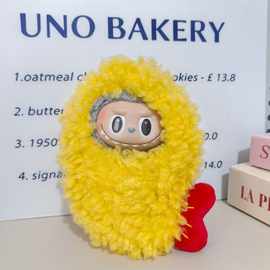 labubu娃衣拉布布的衣服三代挂件通用炸虾衣服可爱换装休闲套装