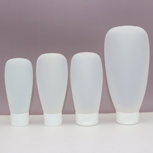 Customized Fan-Shaped Hose Hdpe30 60 120 180 200ml Flip-Top Squeezable Hose Skin Care Packaging Material Empty