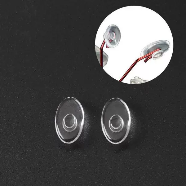 Snap-in Silicone Nose Pad Universal Glasses Card-type Split-type Silicone One-piece Special Nose Pad Accessories