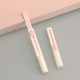 Cylindrical Retractable Eyebrow Knife Stainless Steel Macro Eyebrow Scraper Shaving Beauty Makeup Tool Retractable Eyebrow Knife