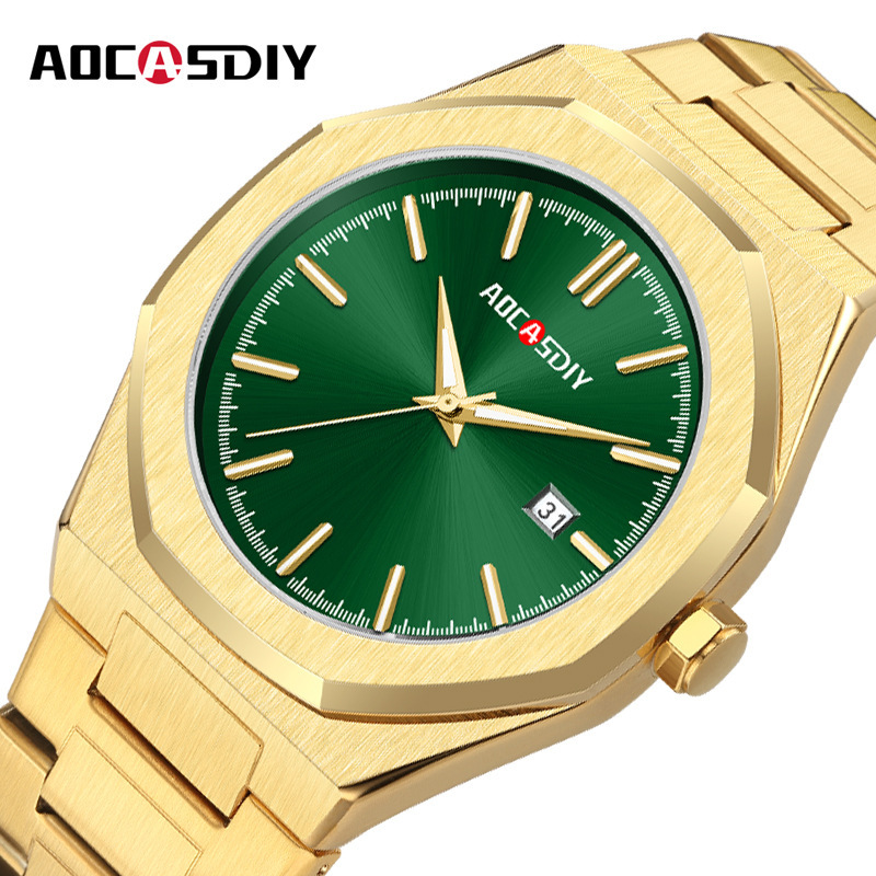 Brand Hot-Selling Waterproof High-Quality Men's Watch with Luminous Calendar, Steel Band, Quartz Wristwatch, Wholesale Men's Watch Brand Hot-Selling Waterproof High-Quality Men's Watch with Luminous Calendar, Steel Band, Quartz Wristwatch, Wholesale Men's Watch