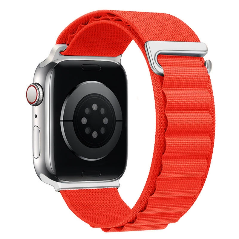 Apple, нейлоновый ремешок для часов, "Mountain cloud" чай, 49 мм